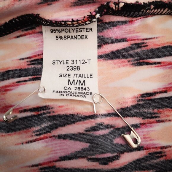 2 / $30.00 - Eclipse Ladies Size Medium Multi Colored Longer Tank Top - Picture 5 of 8